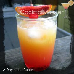 A Day at the Beach cocktail